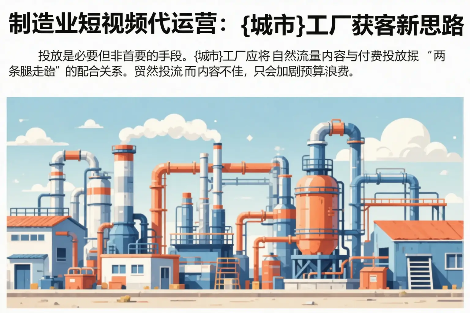 制造业短视频代运营:西双版纳工厂获客新思路