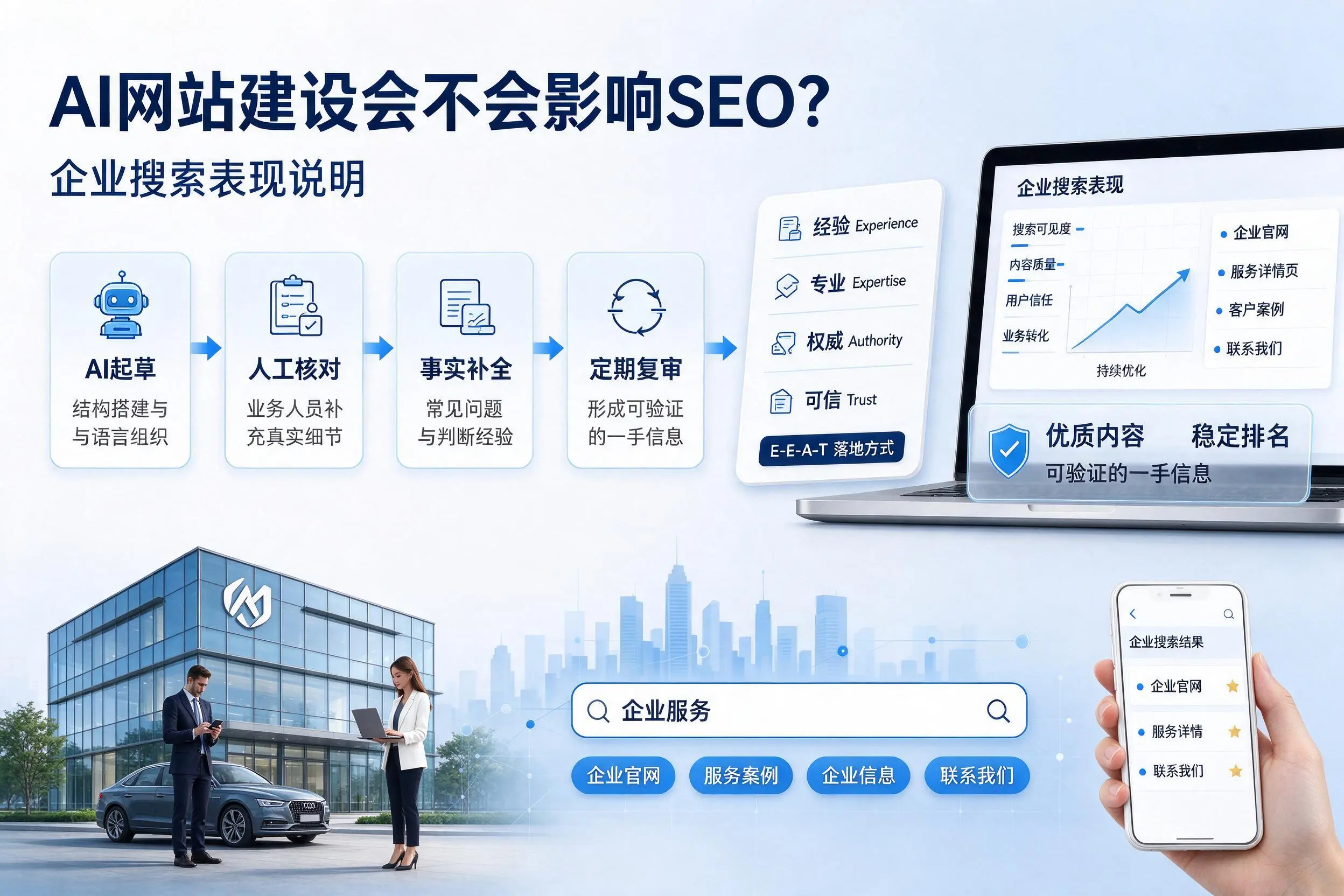 AI网站建设会不会影响SEO？西双版纳企业搜索表现说明