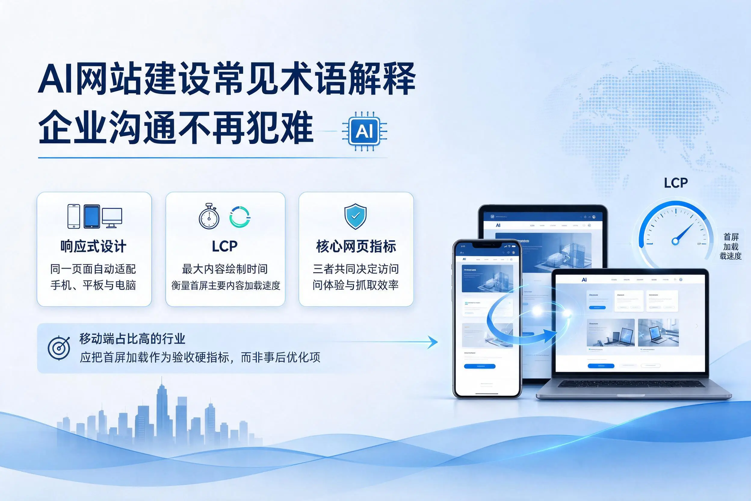 AI网站建设常见术语解释,西双版纳企业沟通不再犯难
