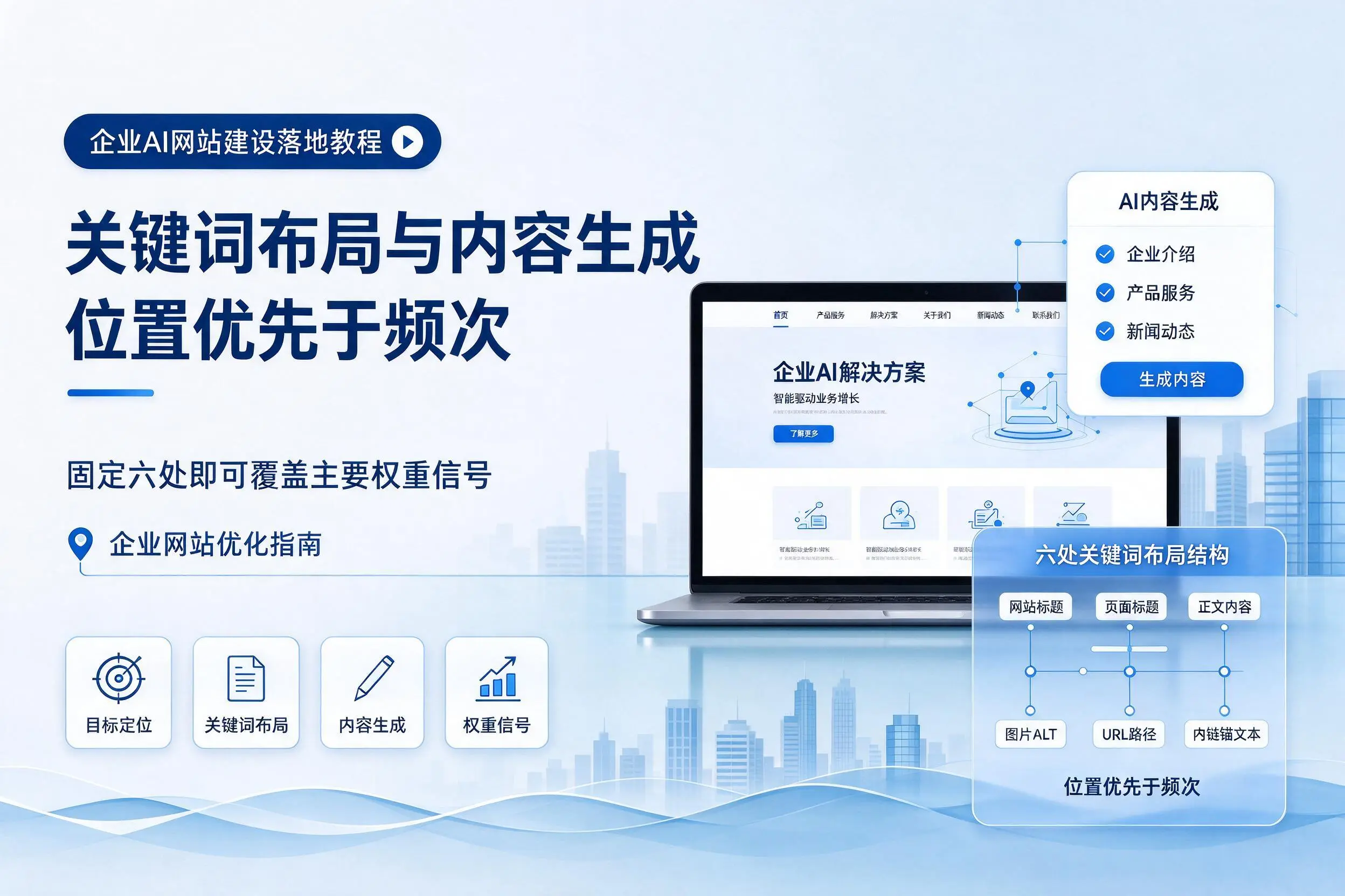 西双版纳企业AI网站建设落地教程:关键词布局与内容生成